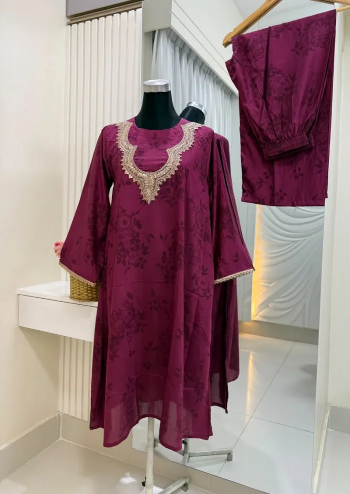 self print silk co-ords - Image 2